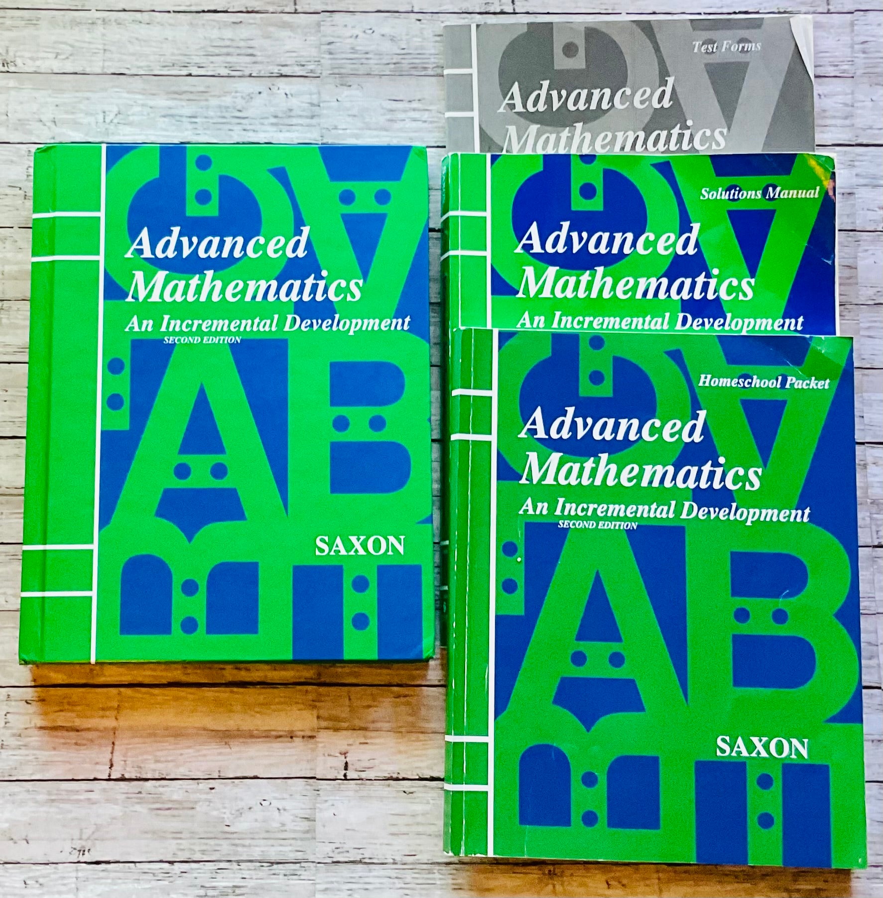 Saxon Advanced Mathematics - Anchored Homeschool Resource Center