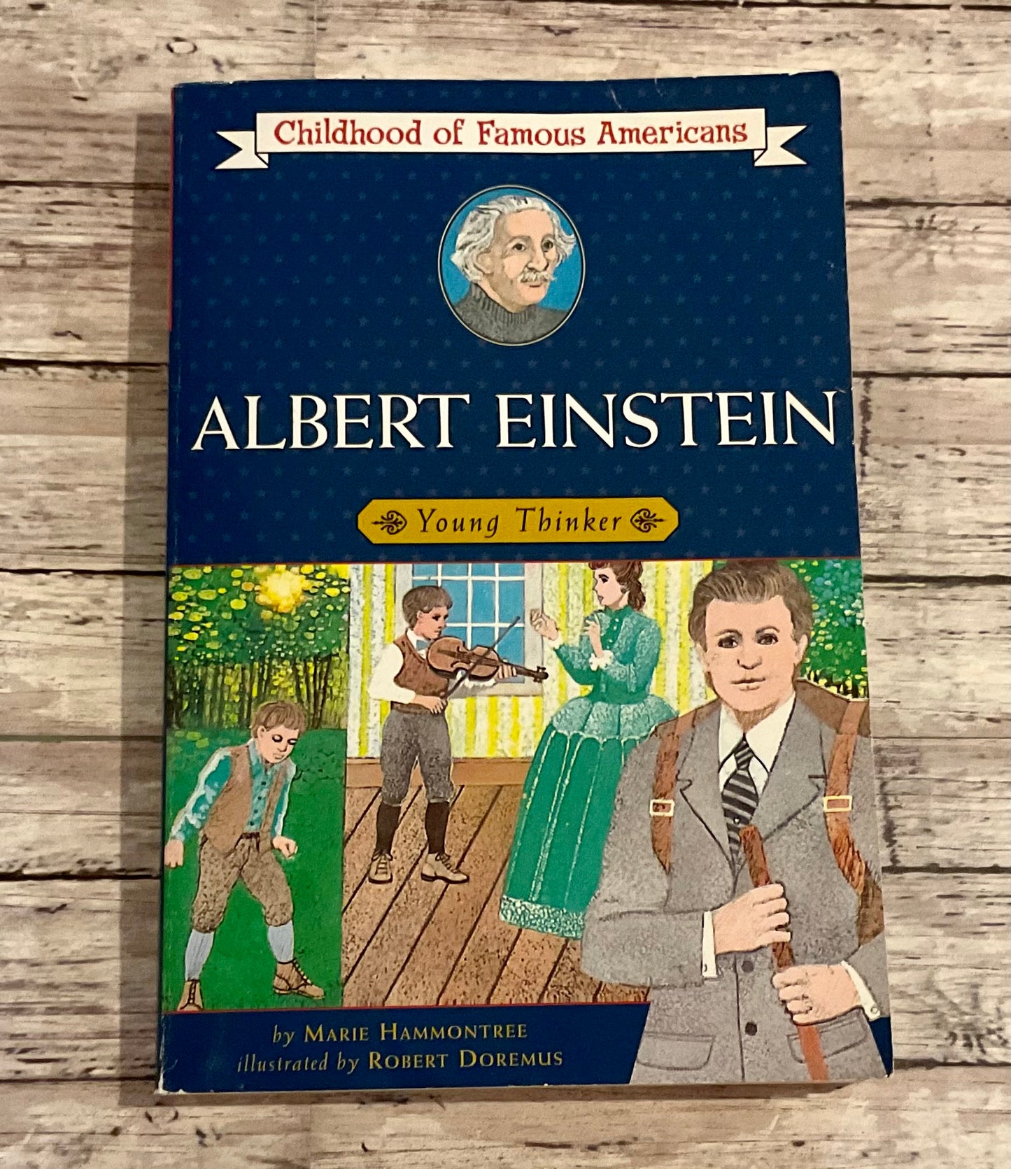Childhood of Famous Americans: Albert Einstein - Anchored Homeschool Resource Center
