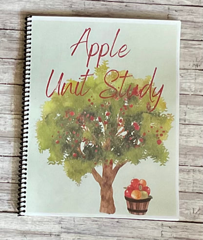 Apple Unit Study Workbook - Anchored Homeschool Resource Center