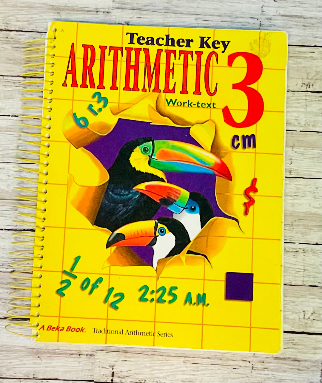 A Beka Arithmetic 3 Teacher Key - Anchored Homeschool Resource Center