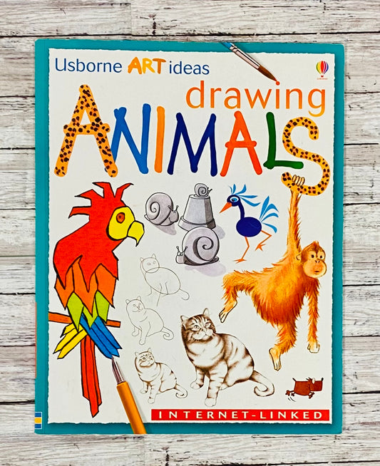 Usborne Art Ideas Drawing Animals - Anchored Homeschool Resource Center