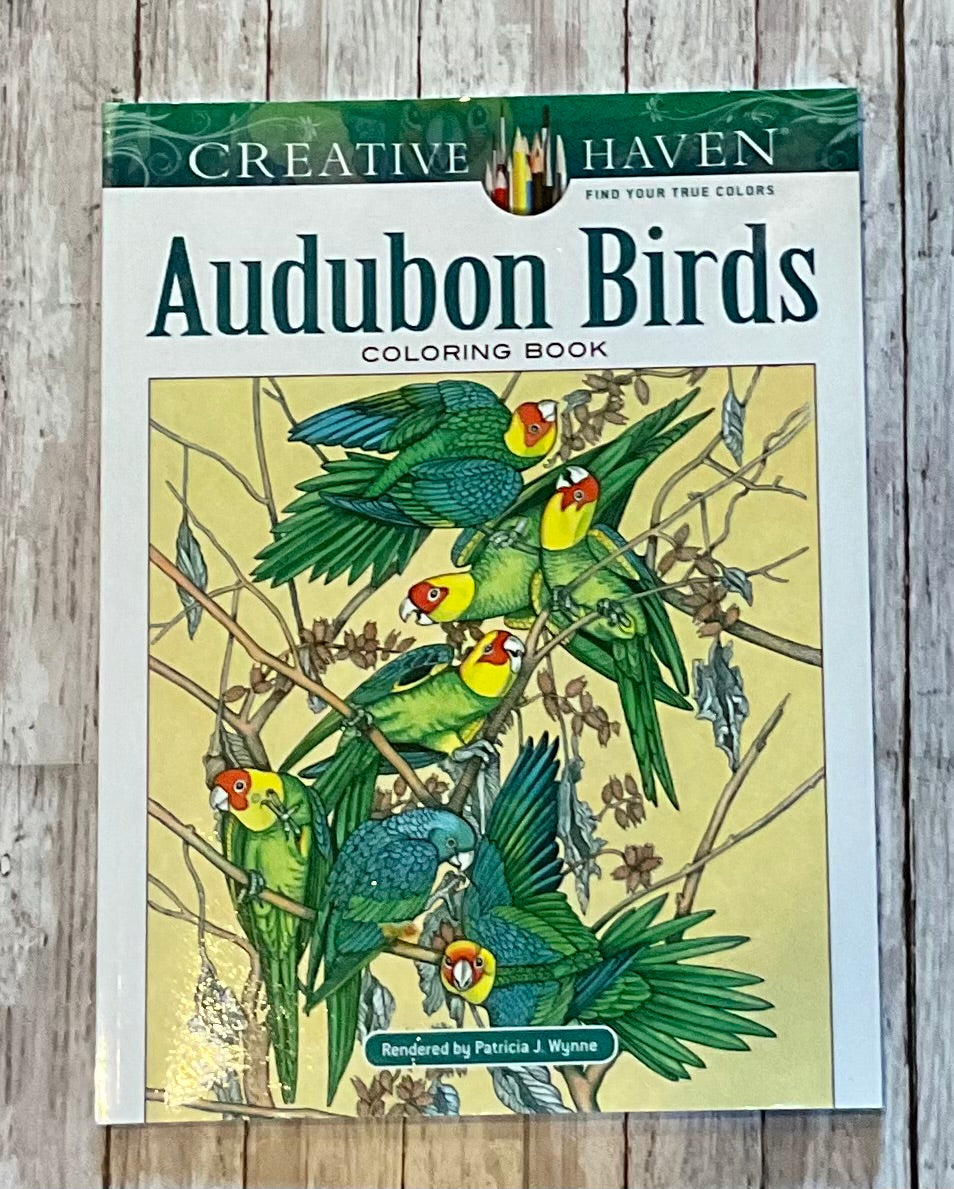 Creative Haven Audubon Birds Coloring Book - Anchored Homeschool Resource Center