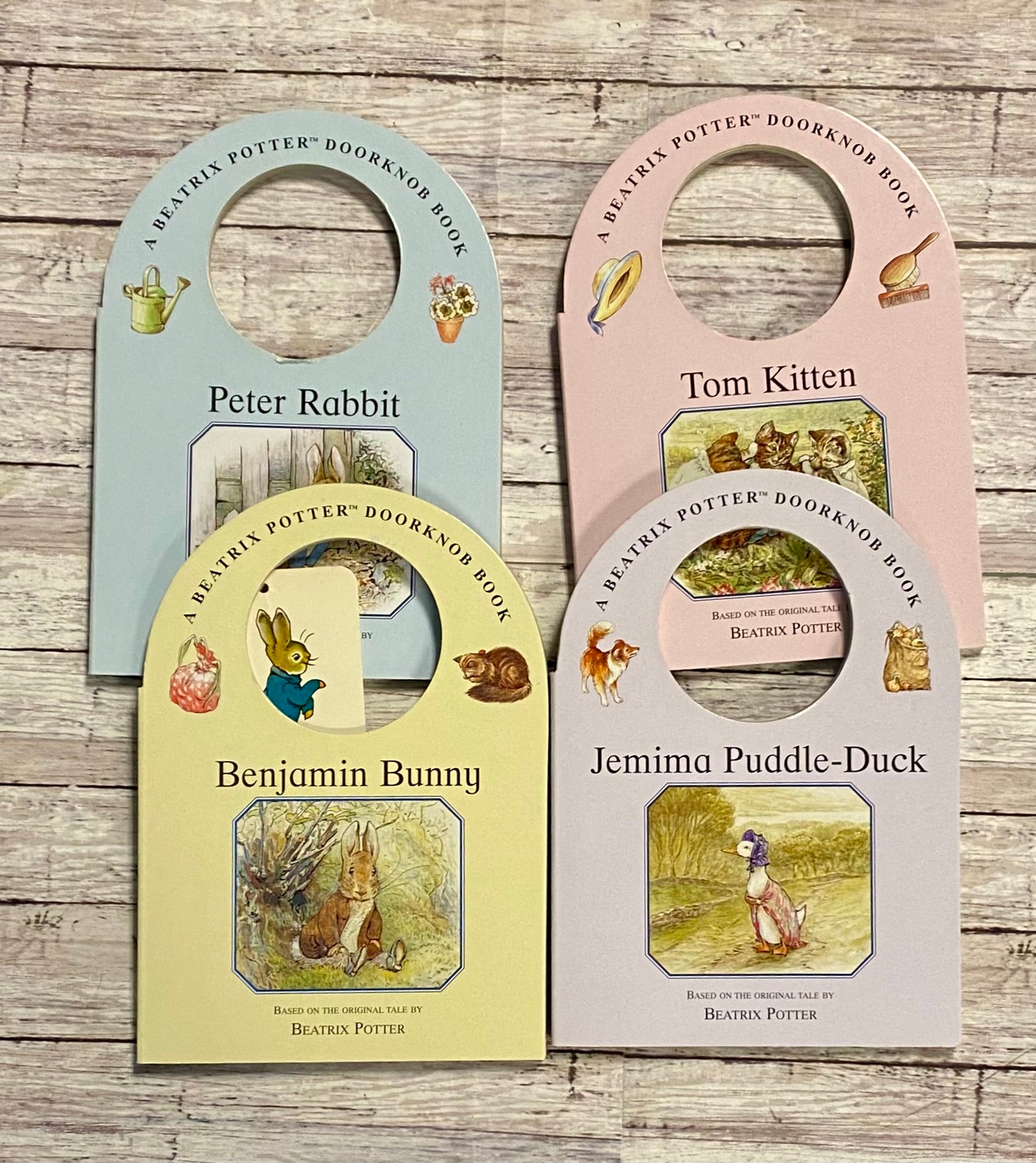 Beatrix Potter Doorknob Book Set - Anchored Homeschool Resource Center