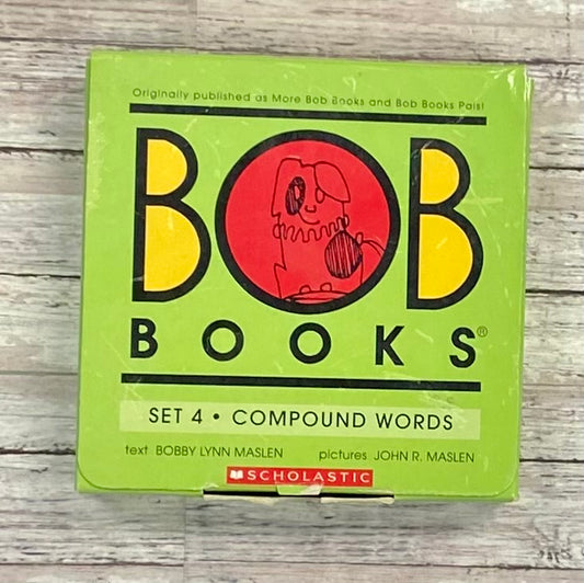 Bob Books Set 4 - Compound Words - Anchored Homeschool Resource Center