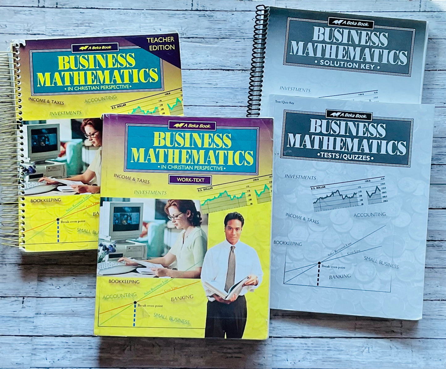 A Beka Business Math Set - Anchored Homeschool Resource Center