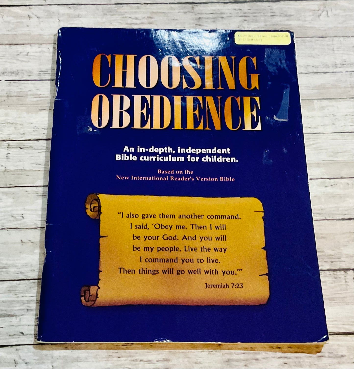Choosing Obedience: An in-depth, independent Bible curriculum for children - Anchored Homeschool Resource Center