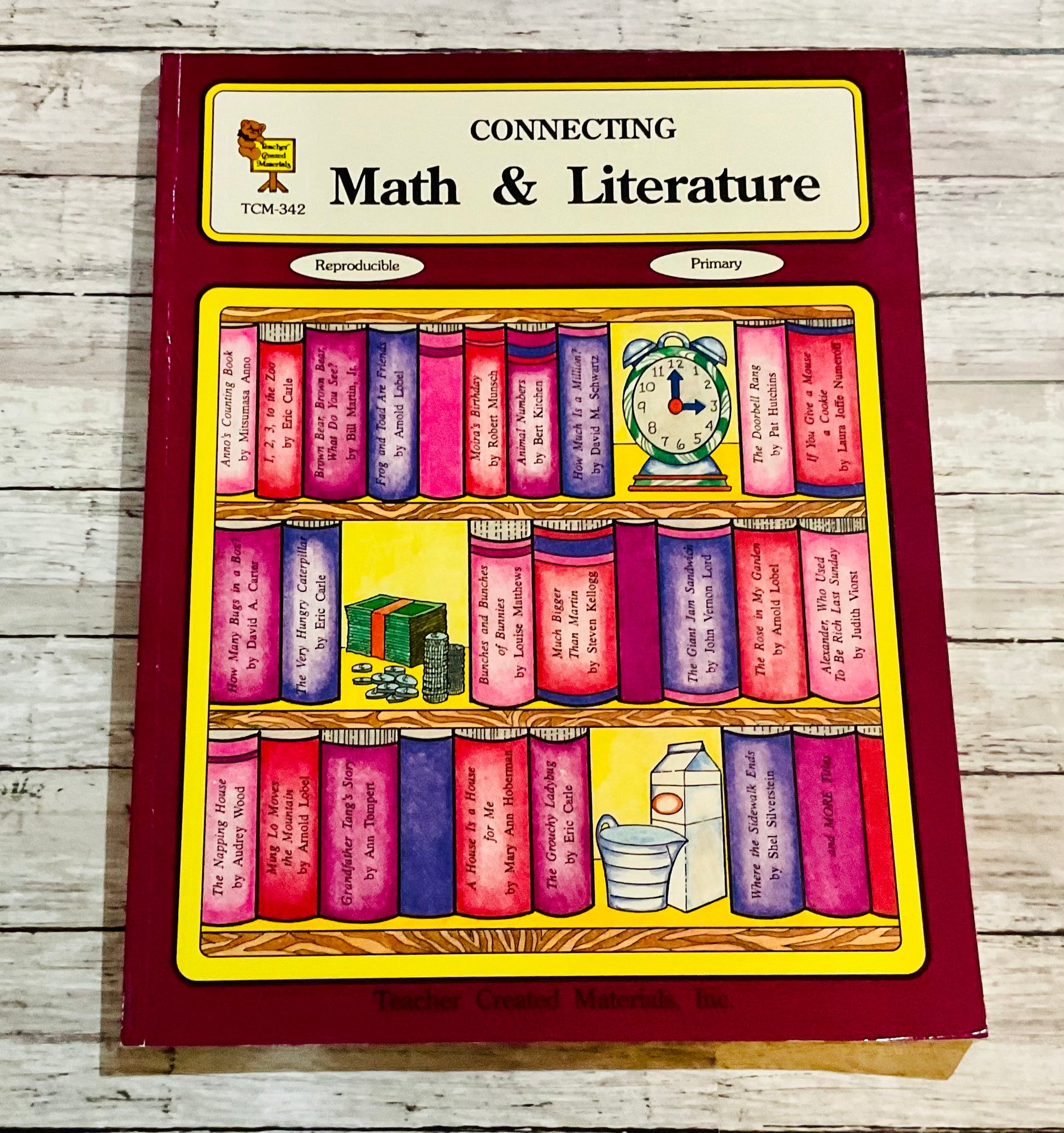 Connecting Math & Literature TCM-342 - Anchored Homeschool Resource Center