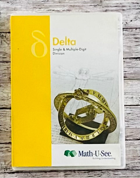 Math-U-See Delta DVD - Anchored Homeschool Resource Center