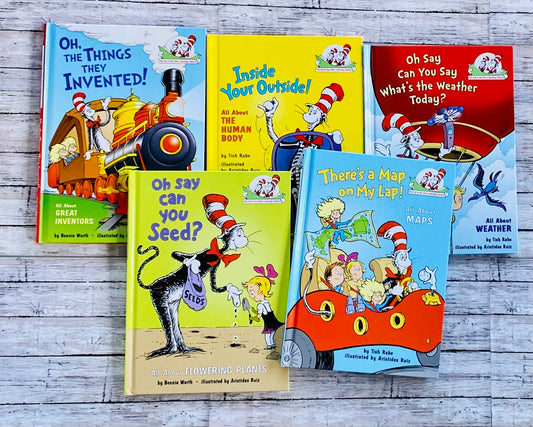 The Cat in the Hat 5 Book Set - Anchored Homeschool Resource Center