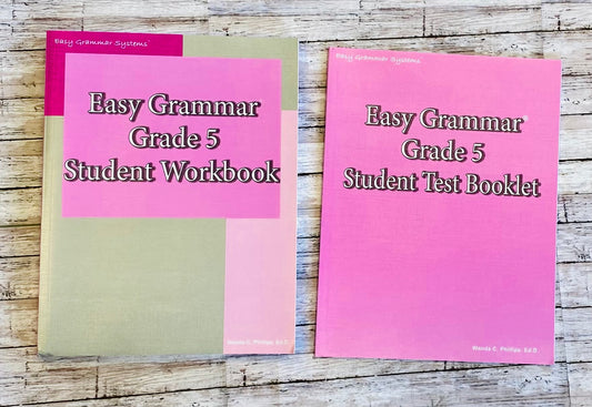 Easy Grammar Grade 5 - Anchored Homeschool Resource Center