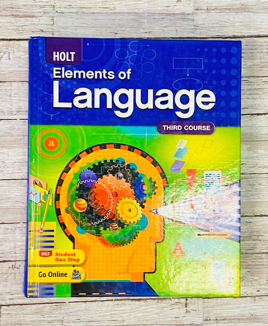 Elements of Language - Anchored Homeschool Resource Center