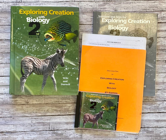 Exploring Creation with Biology Set - Anchored Homeschool Resource Center