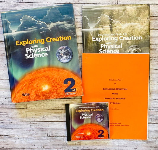 Exploring Creation with Physical Science Set - Anchored Homeschool Resource Center