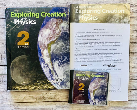 Apologia Exploring Creation with Physics - Anchored Homeschool Resource Center