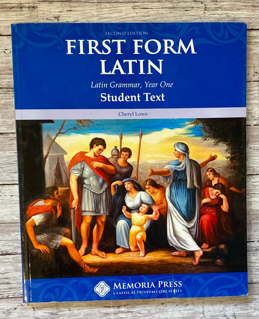 Memoria Press First Form Latin Student Text