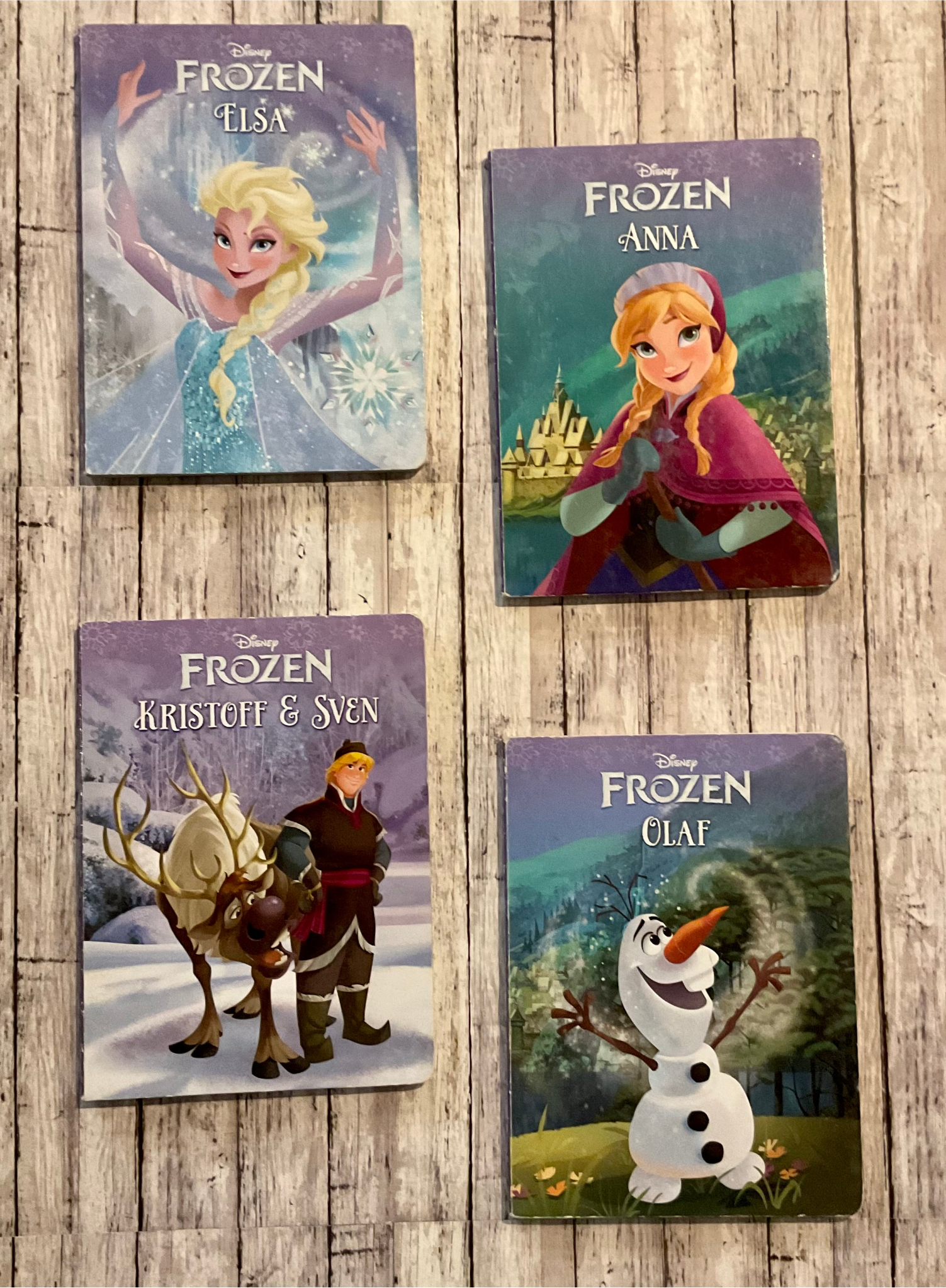 Disney's Frozen 4-Book Set - Anchored Homeschool Resource Center