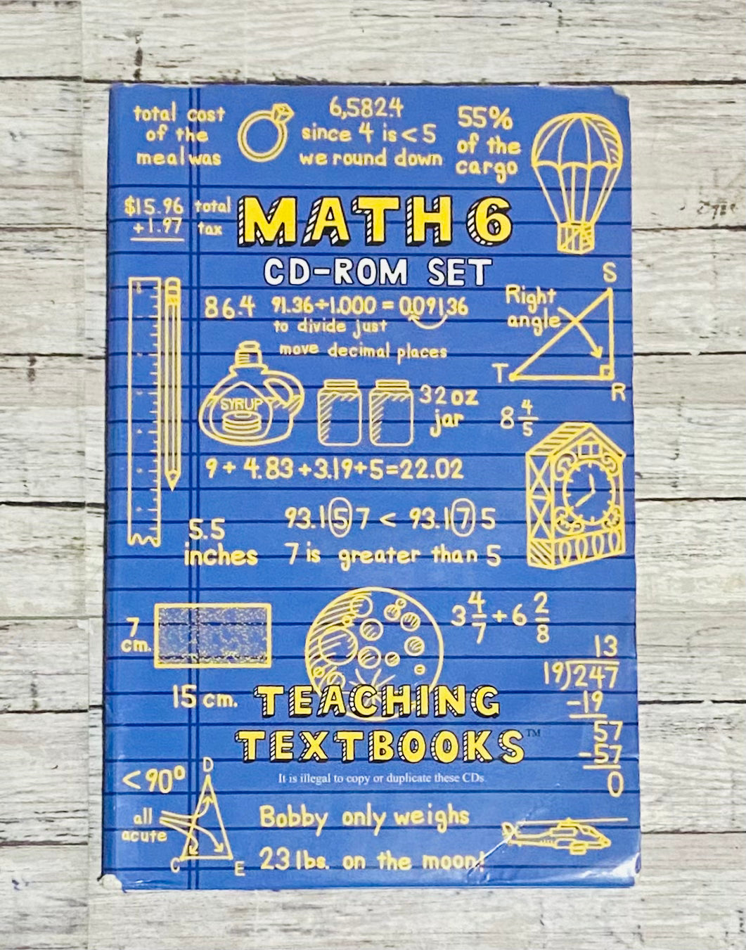 Teaching Textbooks Math 6 Set