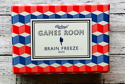 Ridley's Games Room Brain Freeze Quiz - Anchored Homeschool Resource Center