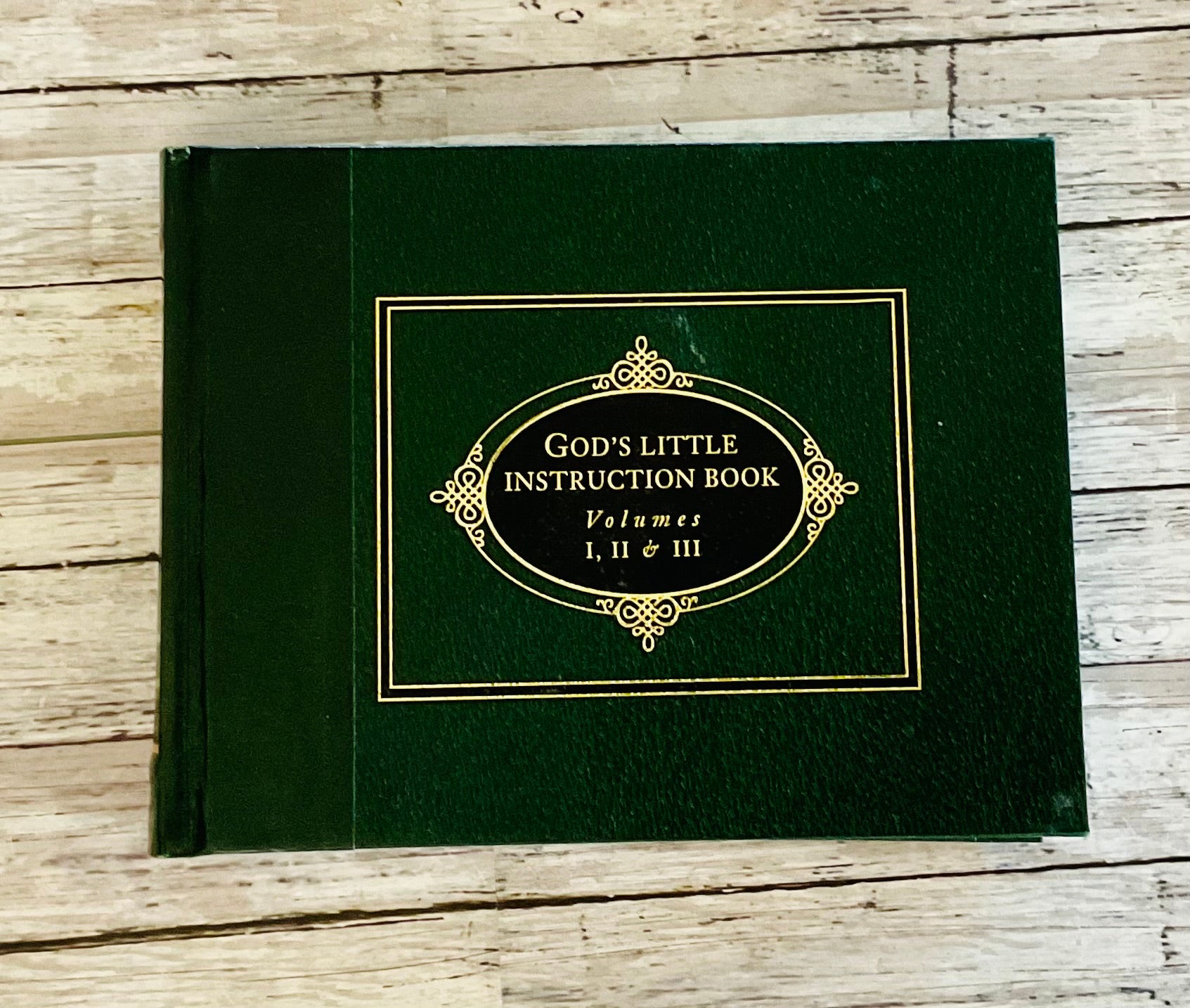 God's Little Instruction Book Volume I, II & III - Anchored Homeschool Resource Center
