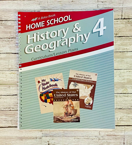 A Beka History & Geography 4 - Anchored Homeschool Resource Center