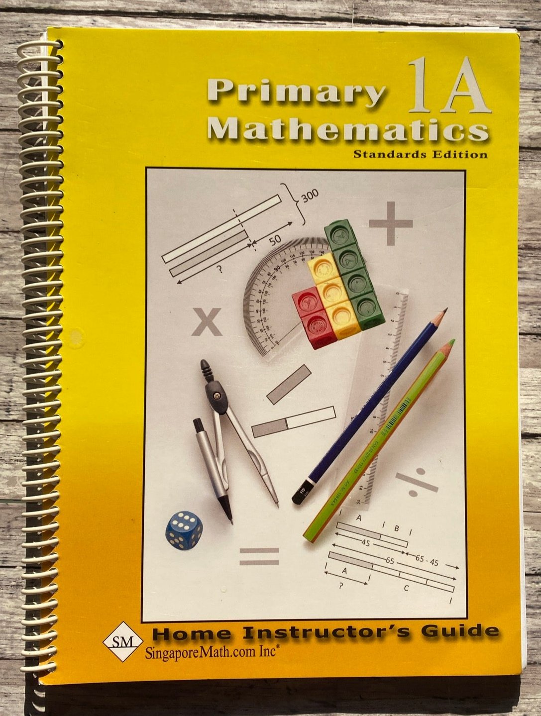 Singapore Math Primary Mathematics 1A Set