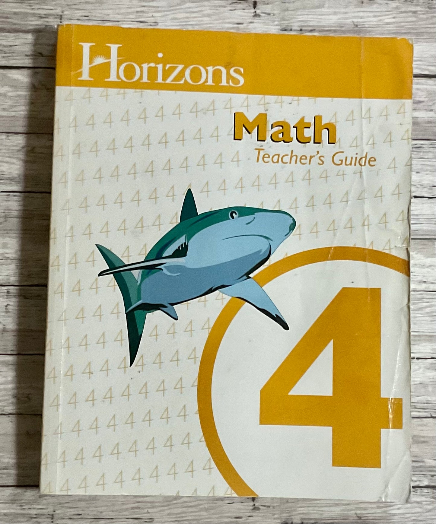 Horizon Math 4 Teacher's Guide - Anchored Homeschool Resource Center