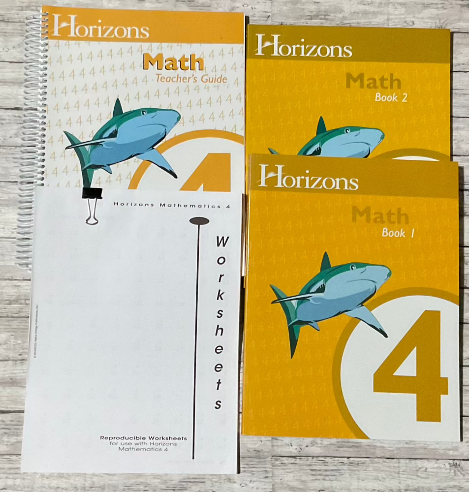 Horizons Math 4 Set