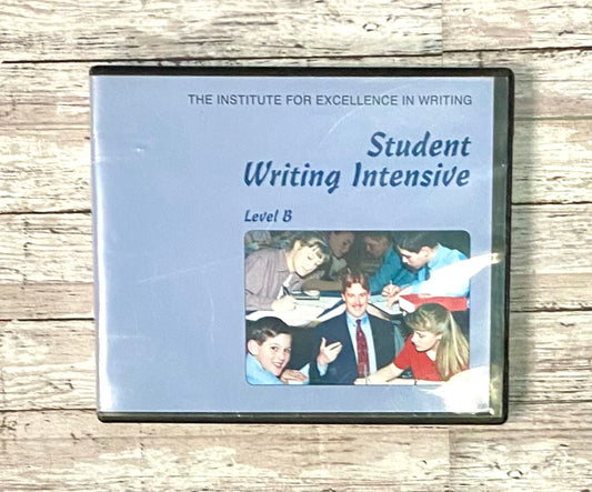 IEW Student Writing Intensive Group B DVD - Anchored Homeschool Resource Center