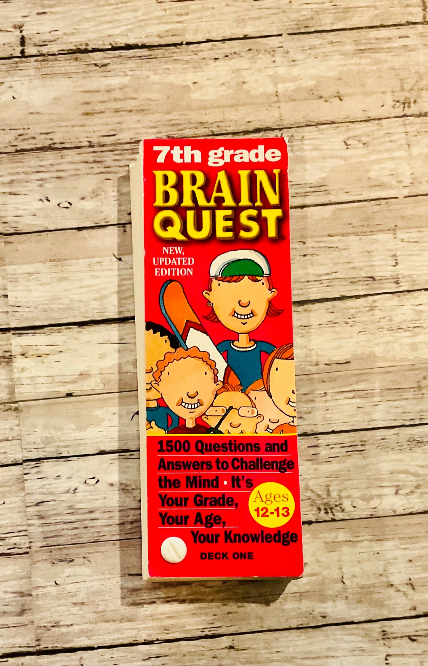 Brain Quest 7th Grade Deck One - Anchored Homeschool Resource Center
