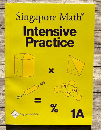 Singapore Math Primary Mathematics 1A Set