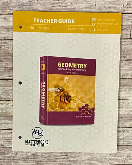 Jacob's Geometry Teacher Guide - Anchored Homeschool Resource Center