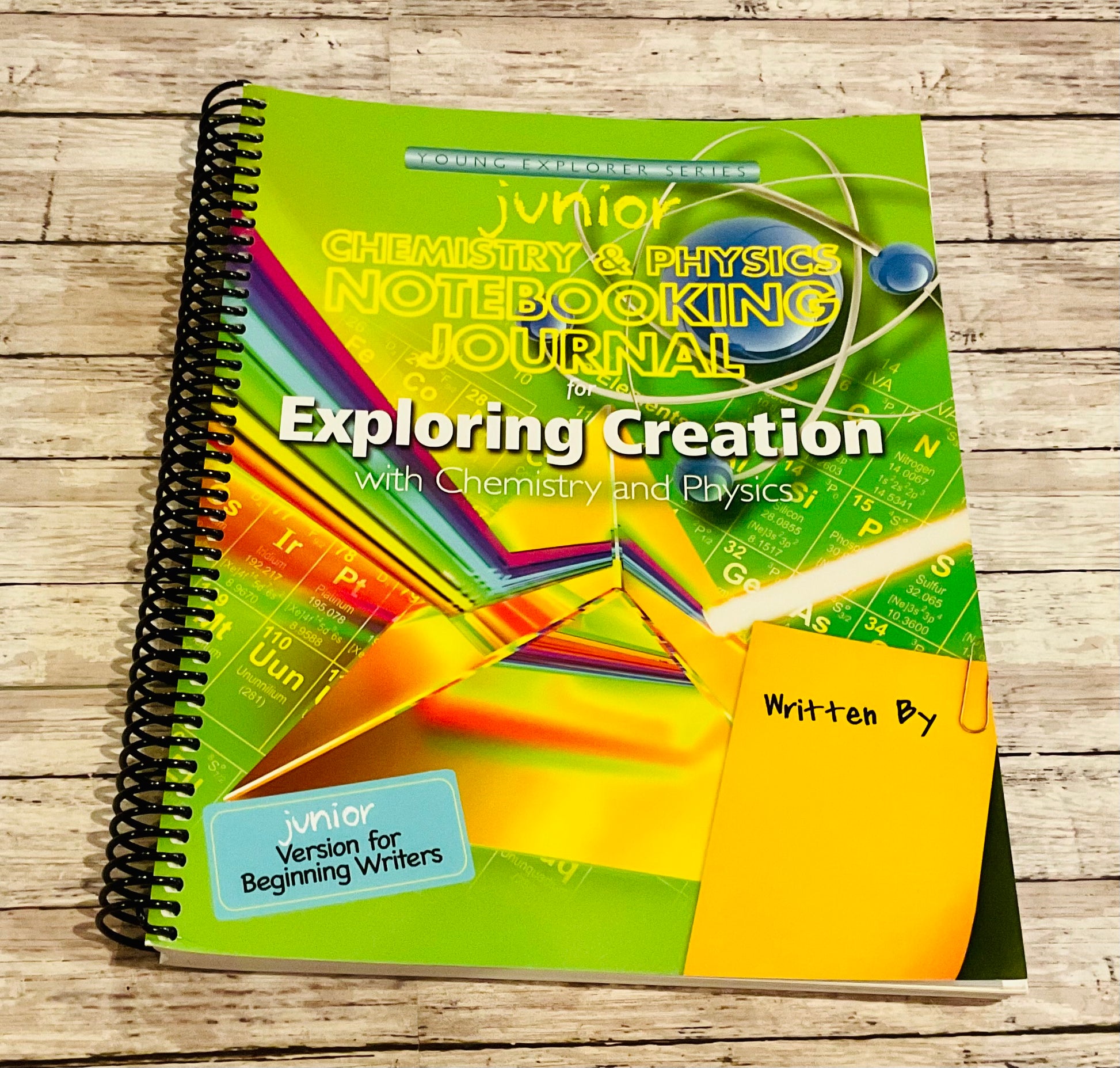 Junior Chemistry & Physics Notebooking Journal - Anchored Homeschool Resource Center