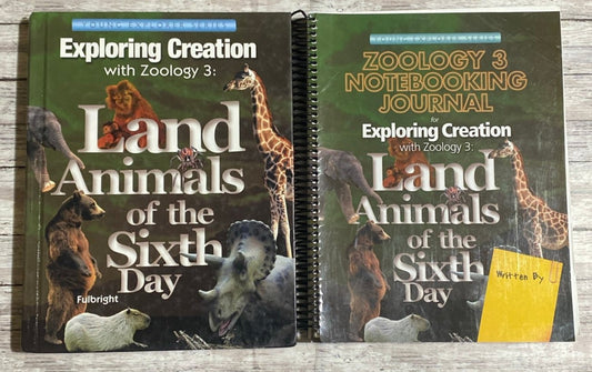 Exploring Creation with Zoology 3: Land Animals Set