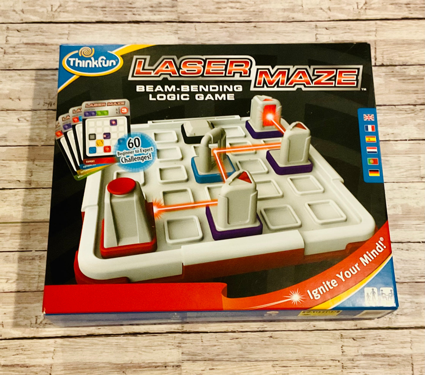 Laser Maze Beam-Bending Logic Game - Anchored Homeschool Resource Center