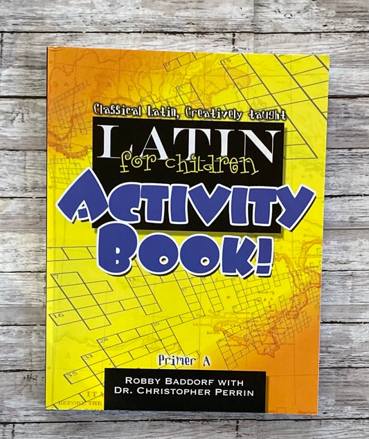 Latin for Children Activity Book - Anchored Homeschool Resource Center