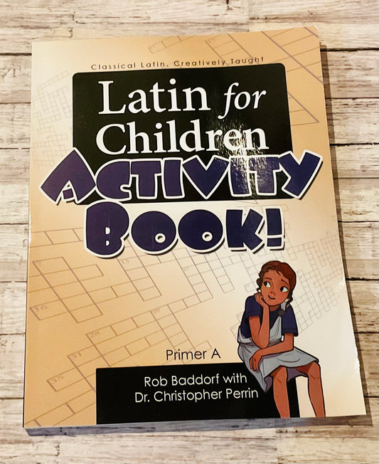 Latin Activity Book - Anchored Homeschool Resource Center