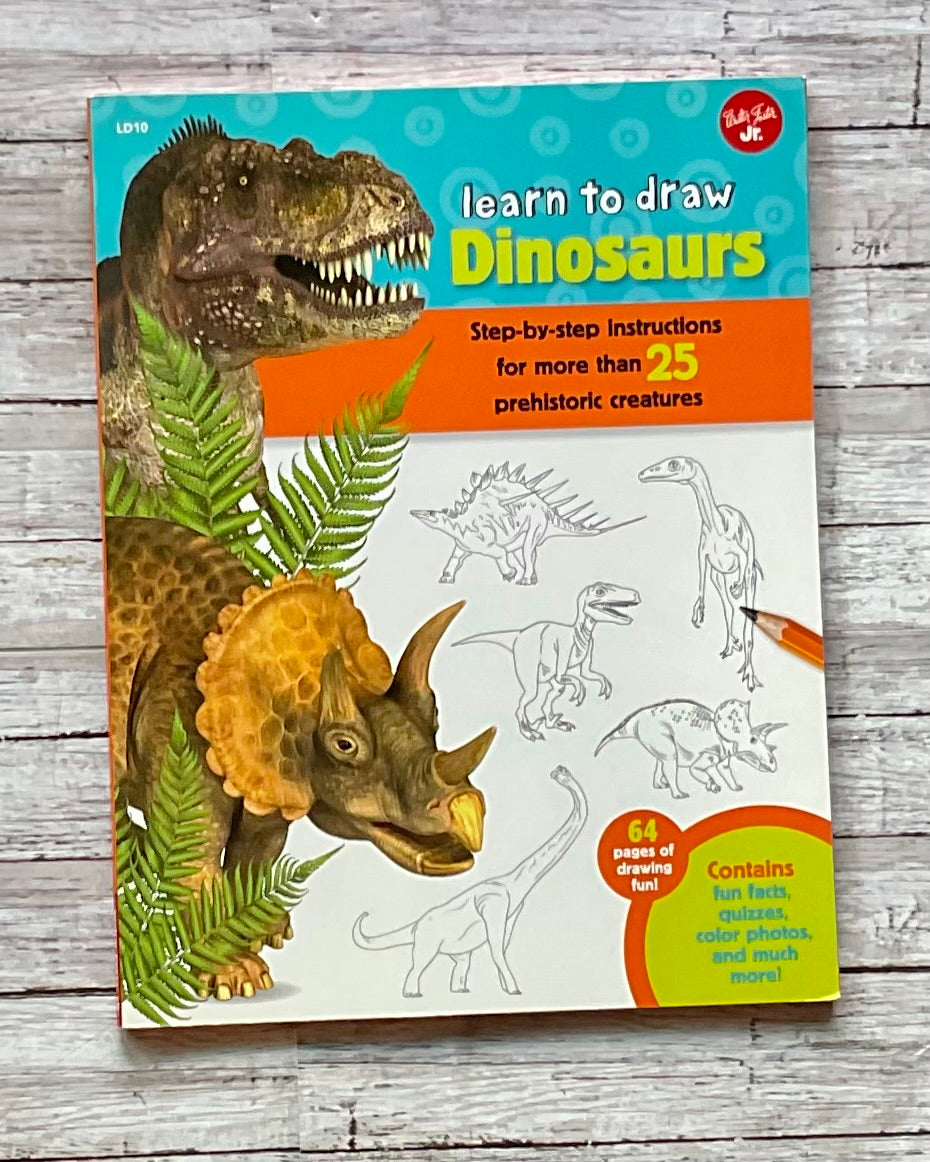 Learn to Draw Dinosaurs - Anchored Homeschool Resource Center