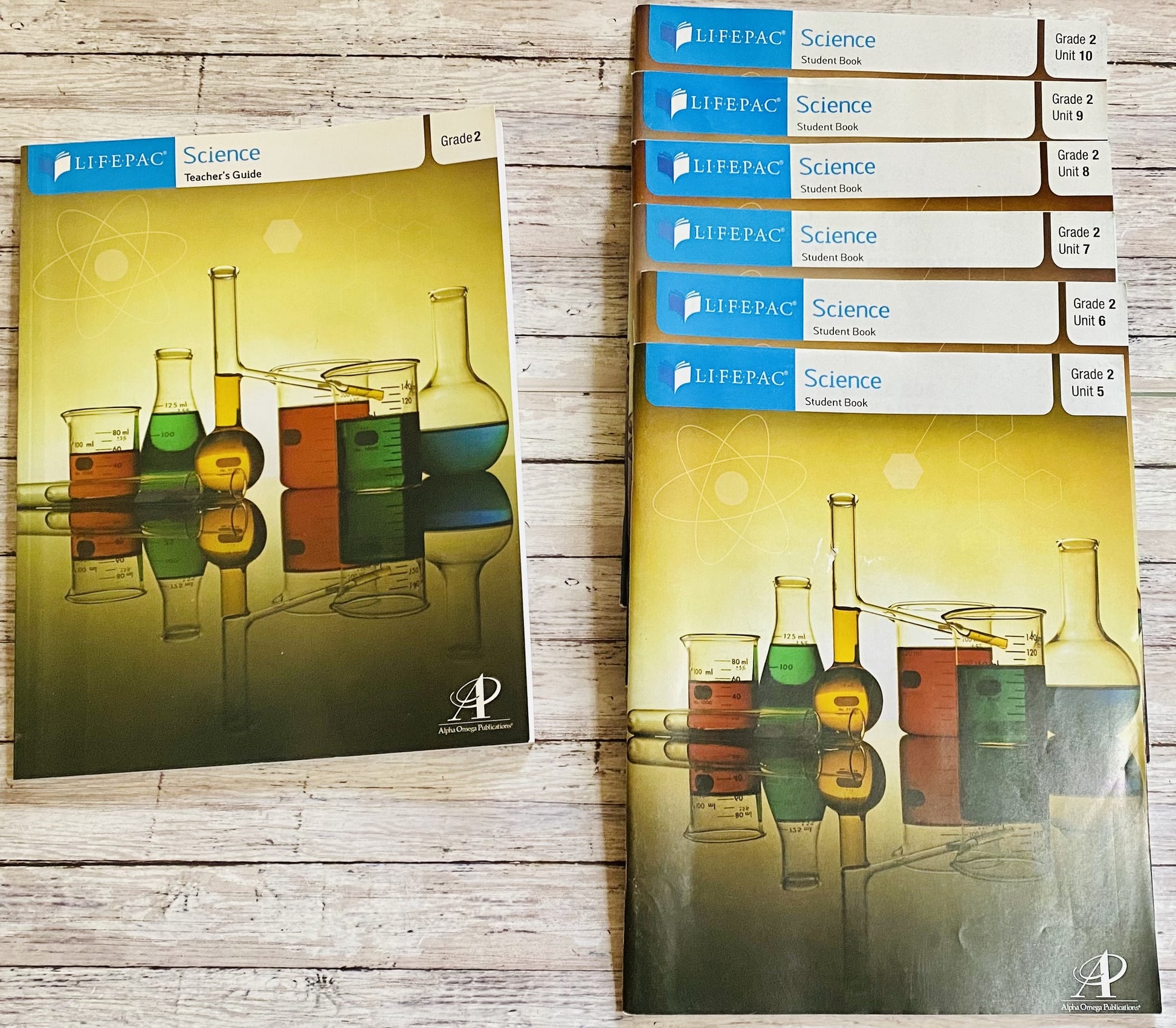 LIFEPAC Science Grade 2 (Incomplete Set) - Anchored Homeschool Resource Center