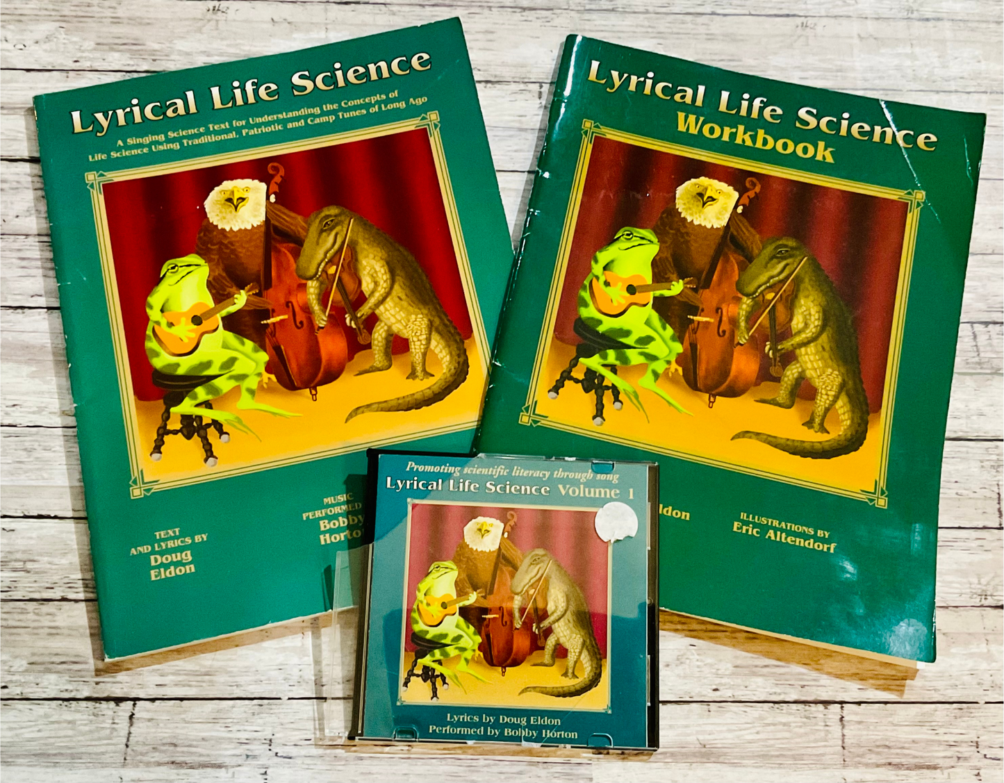 Lyrical Life Science Volume 1 set w/ CD* - Anchored Homeschool Resource Center