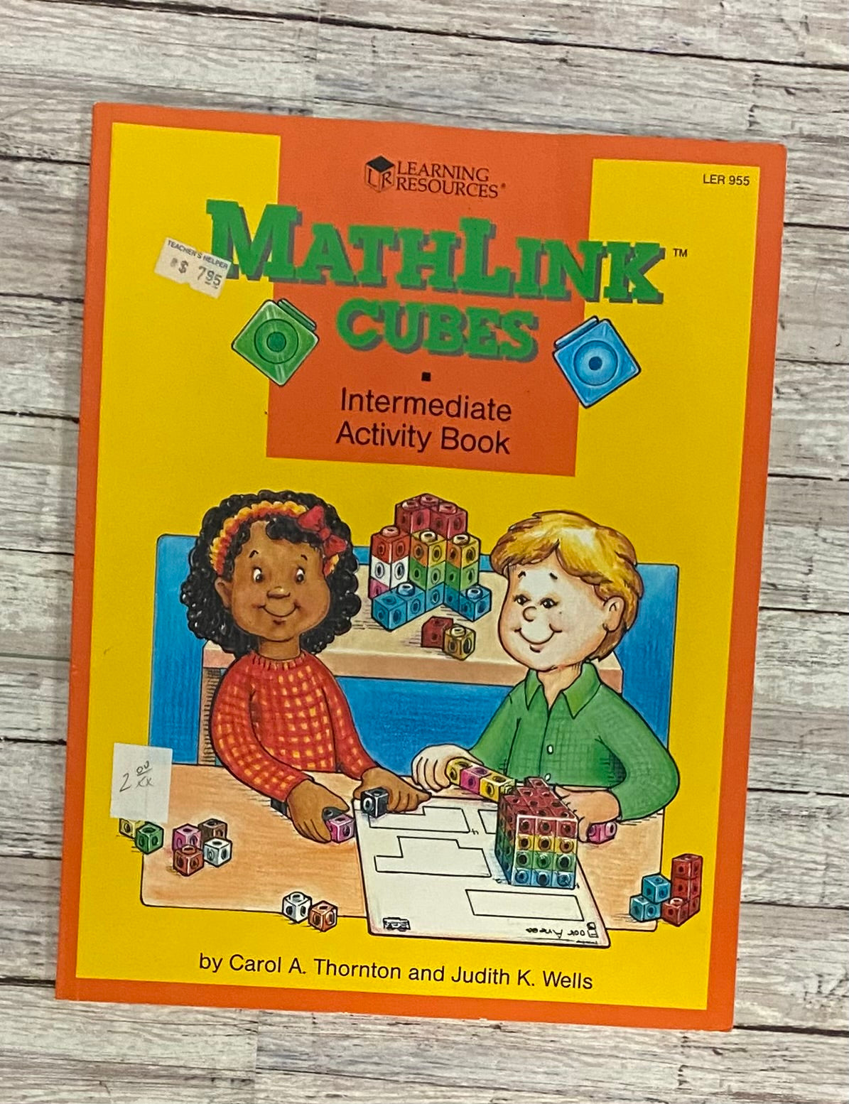 Math Link Cubes Activity Book - Anchored Homeschool Resource Center