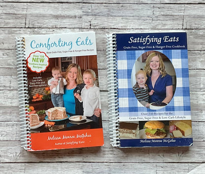 Comforting Eats and Satisfying Eats Cookbooks - Anchored Homeschool Resource Center