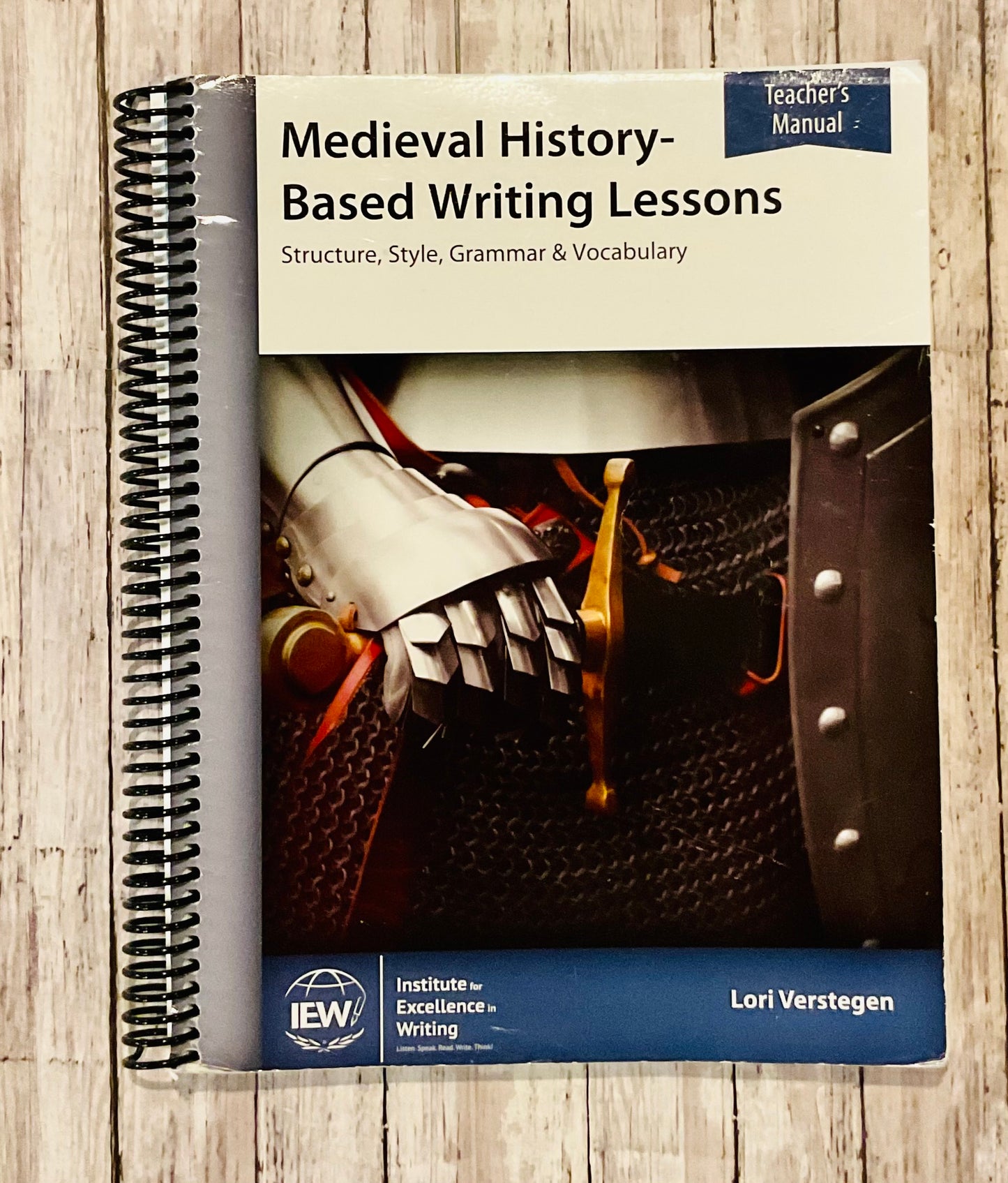 Medieval History Based Writing Lessons Teacher Manual - Anchored Homeschool Resource Center