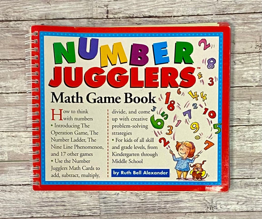 Number Jugglers: Math Game Book - Anchored Homeschool Resource Center
