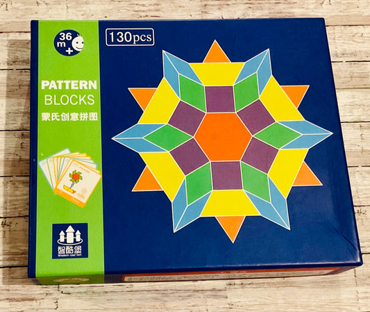Pattern Blocks - Anchored Homeschool Resource Center