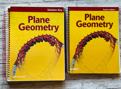 A Beka Plane Geometry - Anchored Homeschool Resource Center