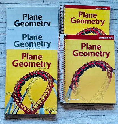 A Beka Plane Geometry - Anchored Homeschool Resource Center