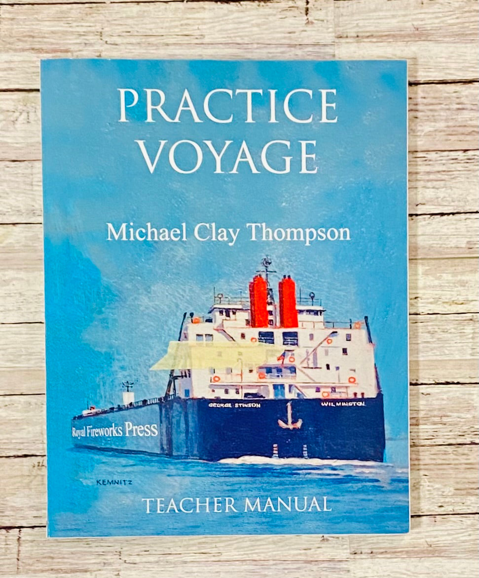 Practice Voyage Teacher Manual - Anchored Homeschool Resource Center