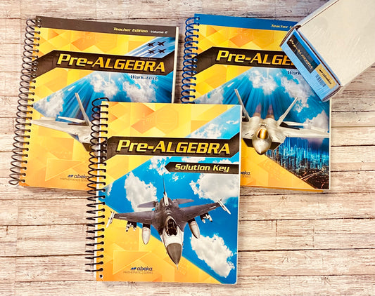 A Beka Pre-Algebra - Anchored Homeschool Resource Center