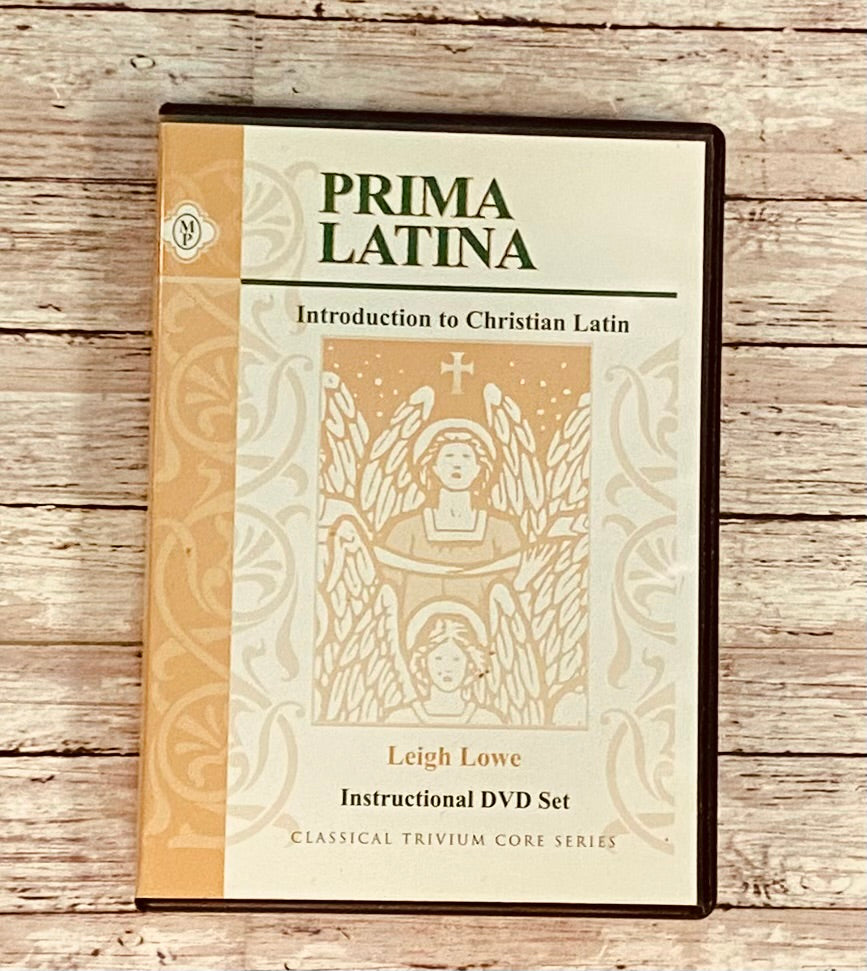 Prima Latina Instructional DVD Set - Anchored Homeschool Resource Center