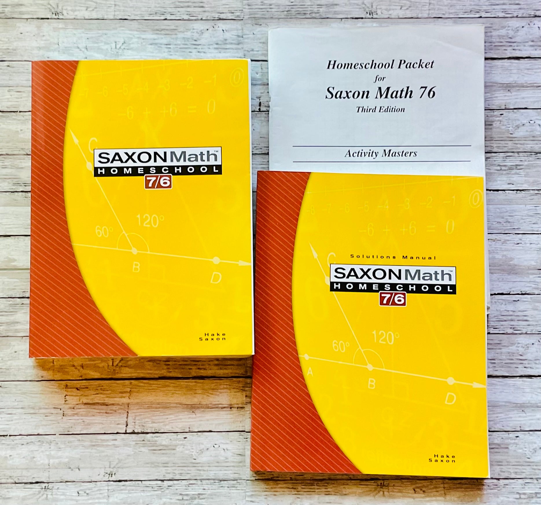 Saxon Math 7/6 - Anchored Homeschool Resource Center
